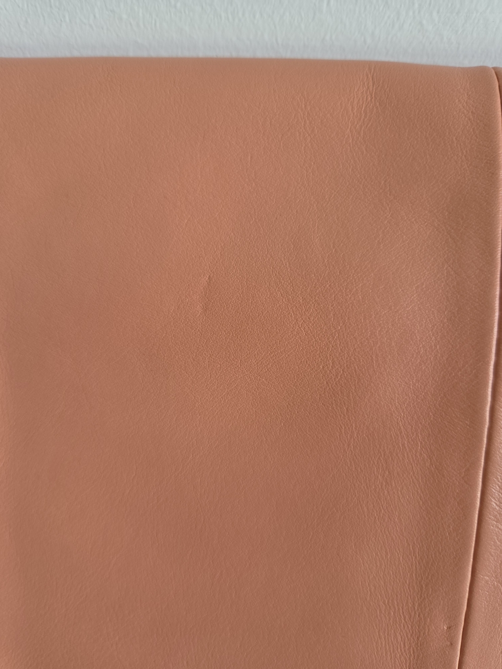 Coach Kristin Coral /Peach Leather Clutch with Gold - Picture 10 of 10